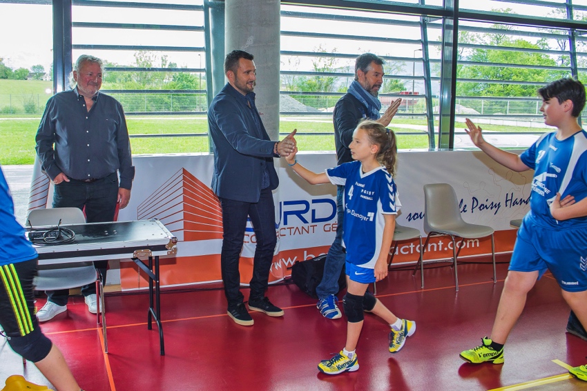 Burdet Contractant Général, partenaire du Poisy Handball